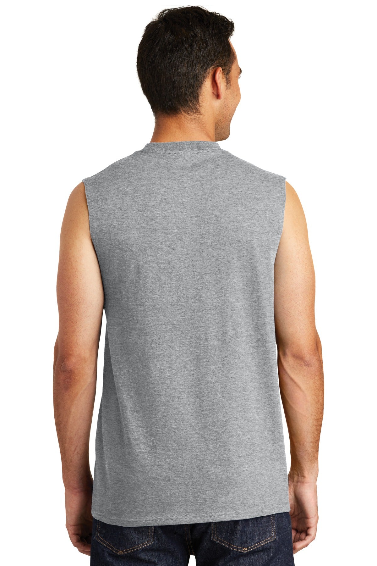 Port & Company Core Cotton Sleeveless Tee. PC54SL