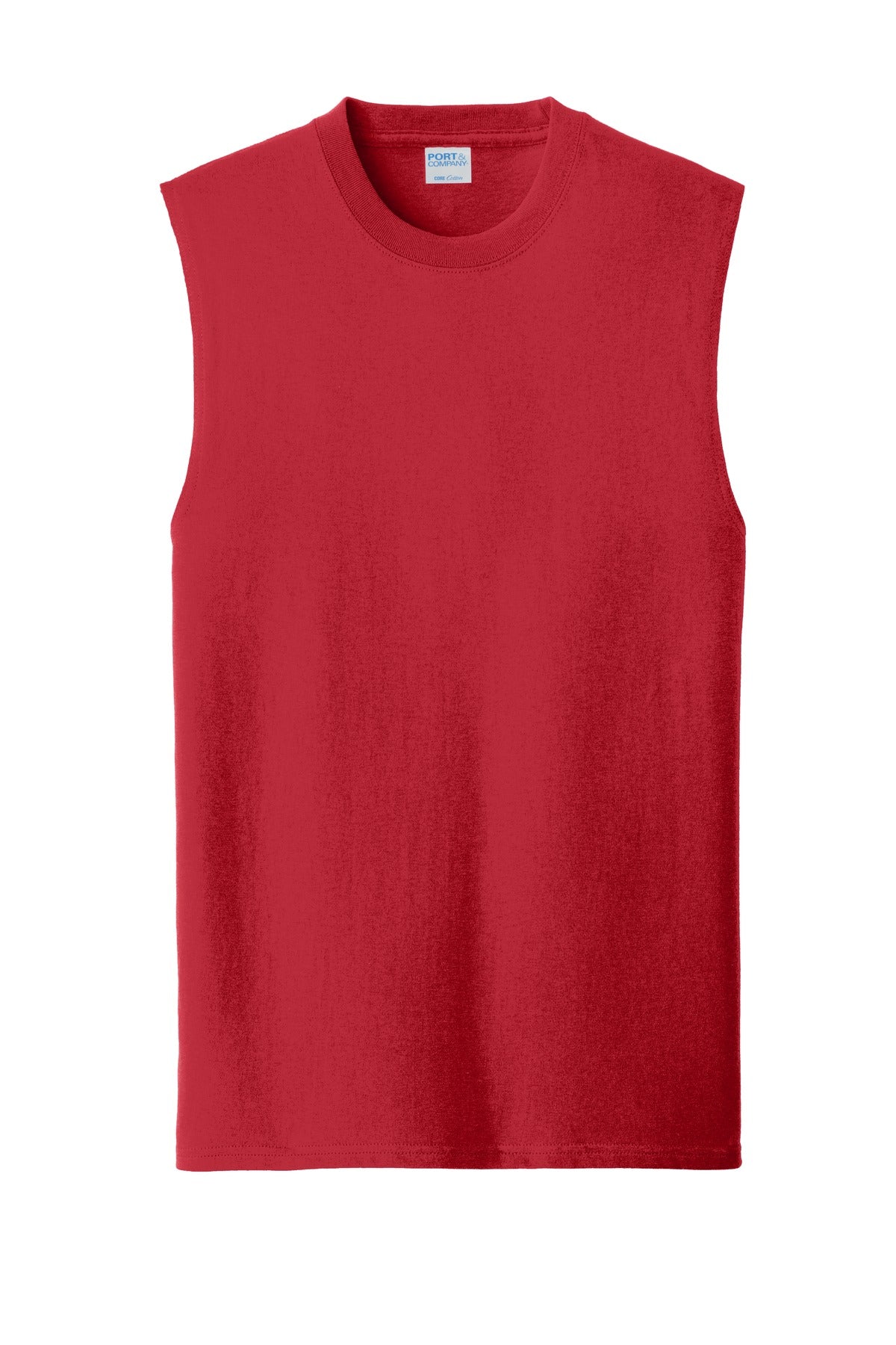 Port & Company Core Cotton Sleeveless Tee. PC54SL