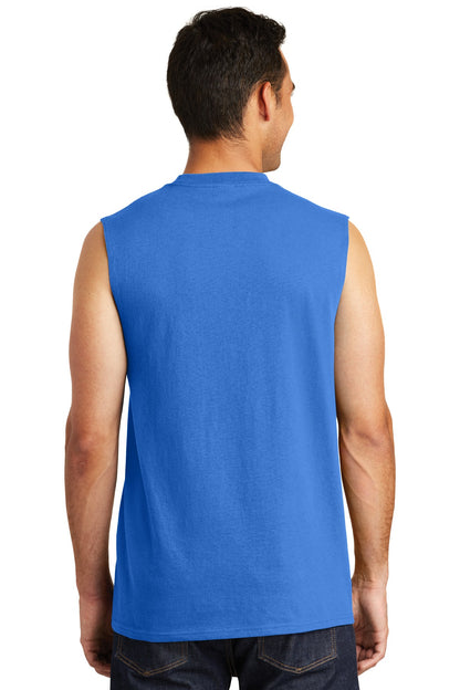 Port & Company Core Cotton Sleeveless Tee. PC54SL