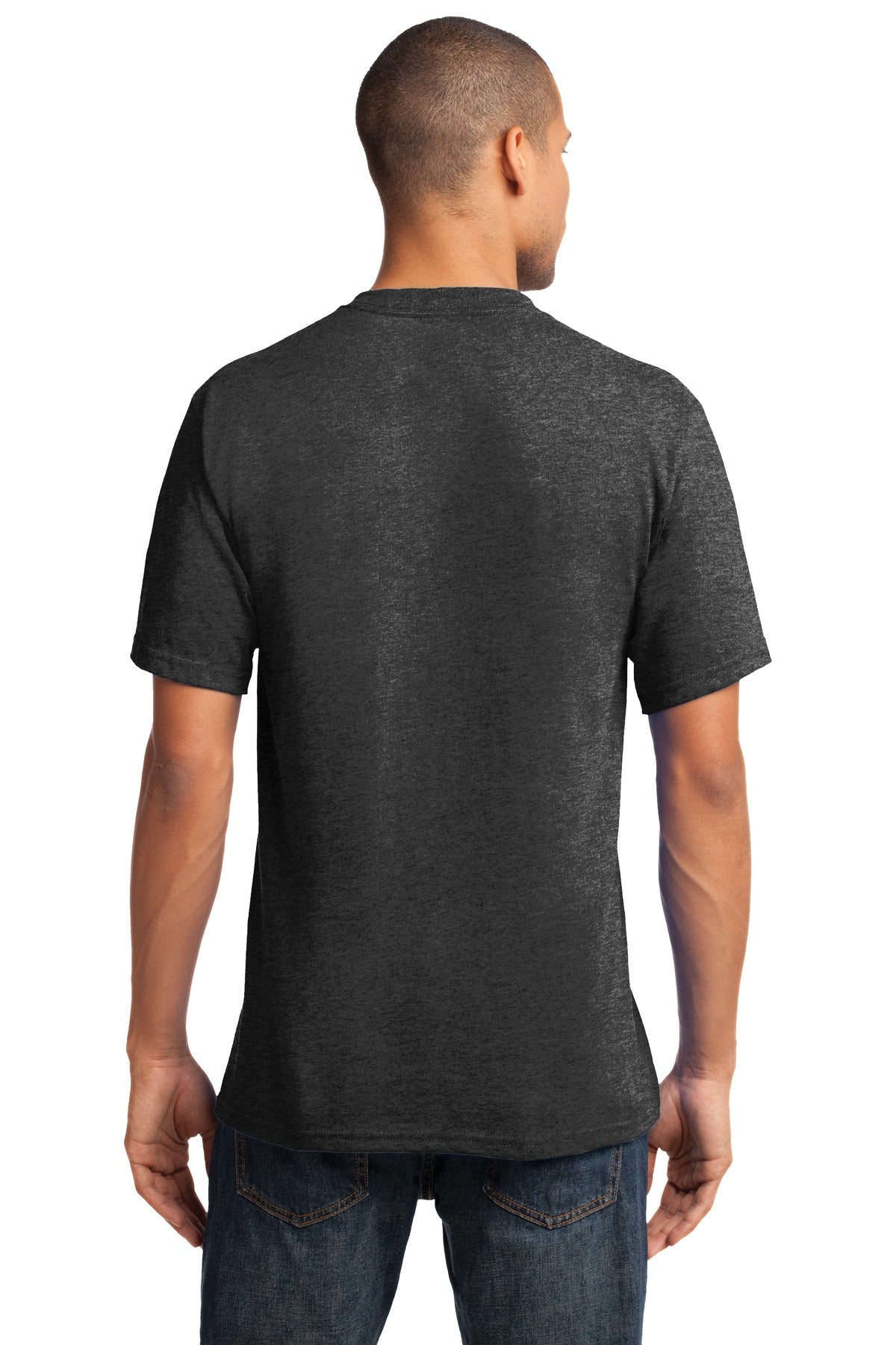Port & Company Core Cotton V-Neck Tee. PC54V