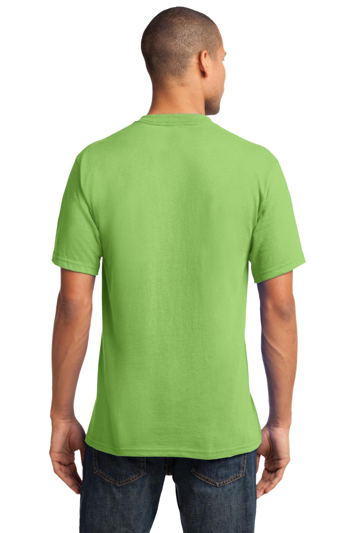 Port & Company Core Cotton V-Neck Tee. PC54V