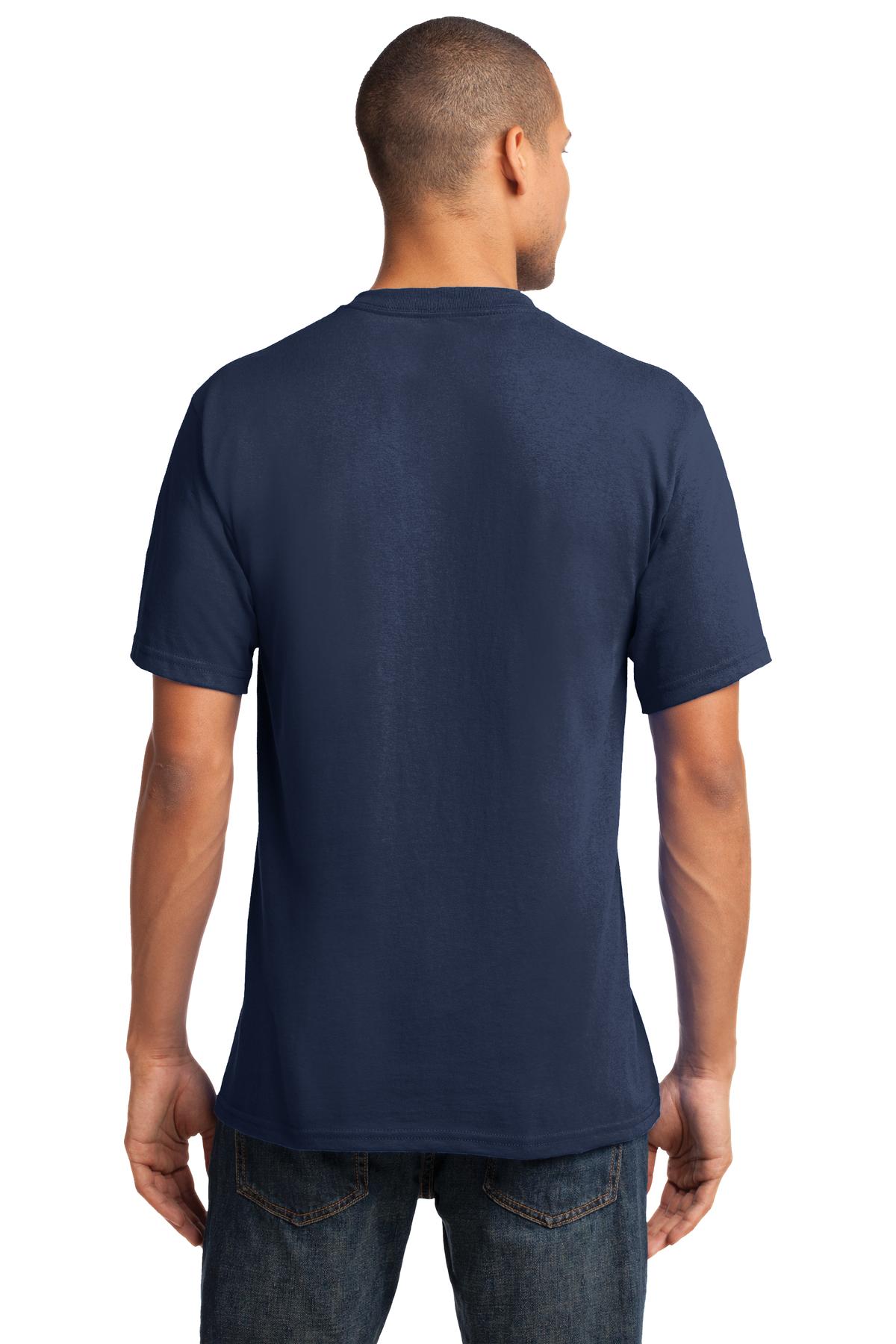Port & Company Core Cotton V-Neck Tee. PC54V