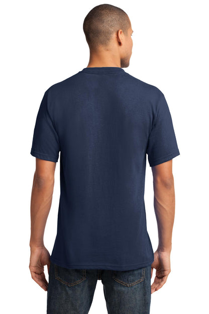 Port & Company Core Cotton V-Neck Tee. PC54V