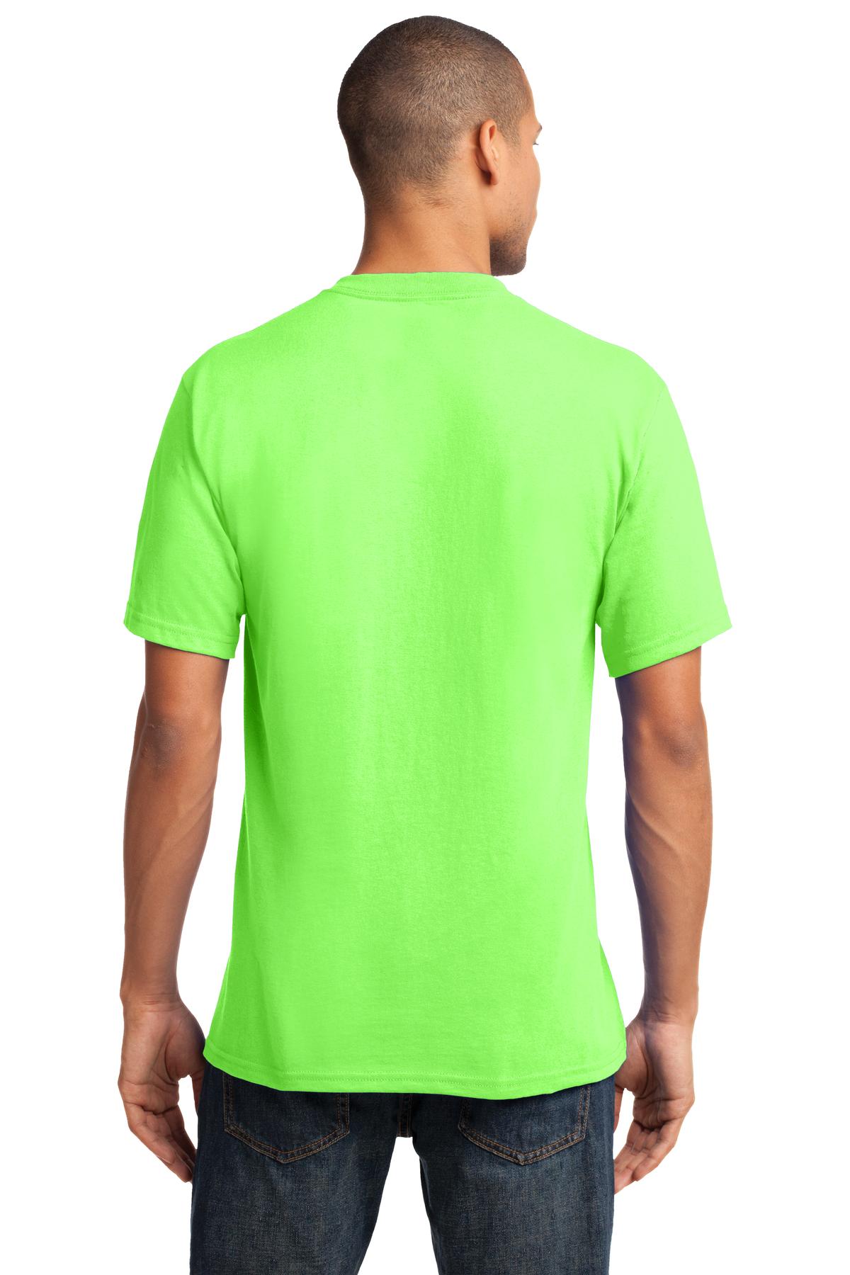 Port & Company Core Cotton V-Neck Tee. PC54V