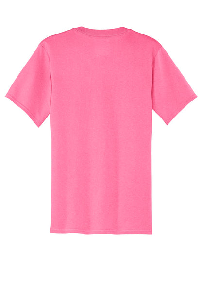 Port & Company Core Cotton V-Neck Tee. PC54V