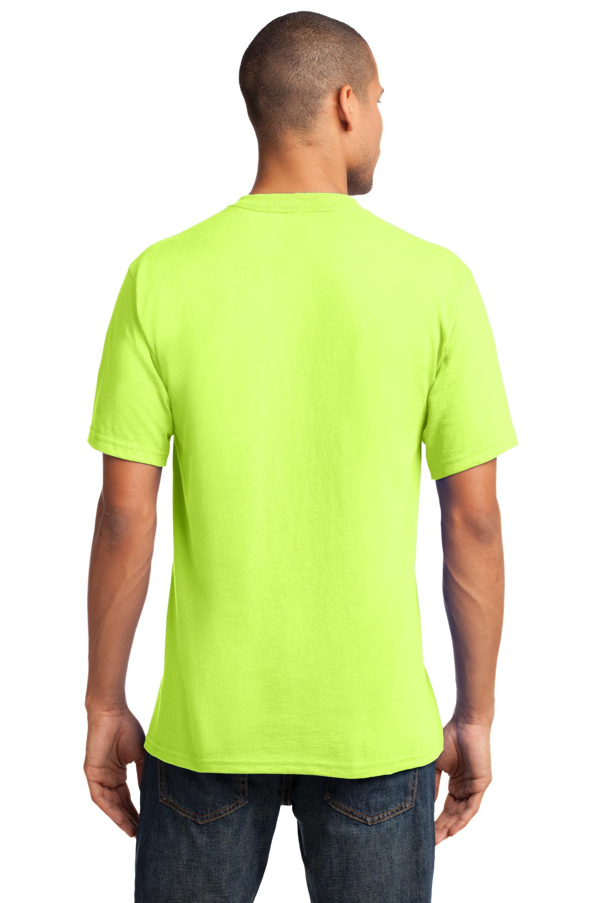 Port & Company Core Cotton V-Neck Tee. PC54V