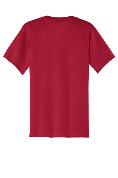 Port & Company Core Cotton V-Neck Tee. PC54V