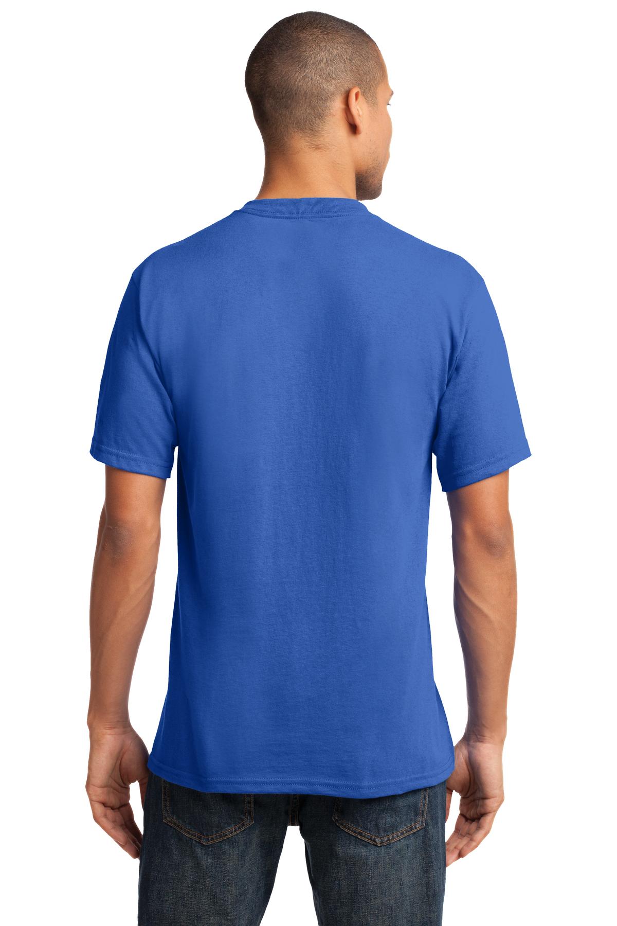 Port & Company Core Cotton V-Neck Tee. PC54V