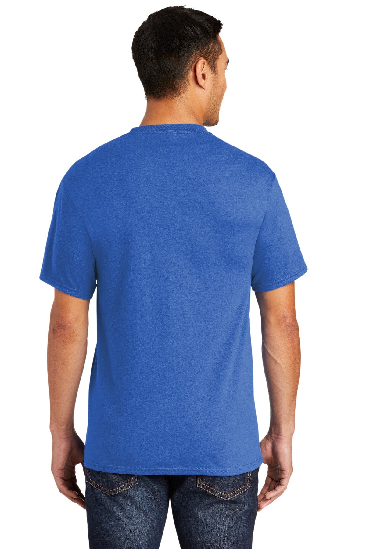 Port & Company Tall Core Blend Pocket Tee. PC55PT