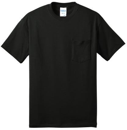 Port & Company - Core Blend Pocket Tee. PC55P