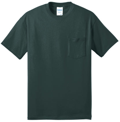 Port & Company - Core Blend Pocket Tee. PC55P