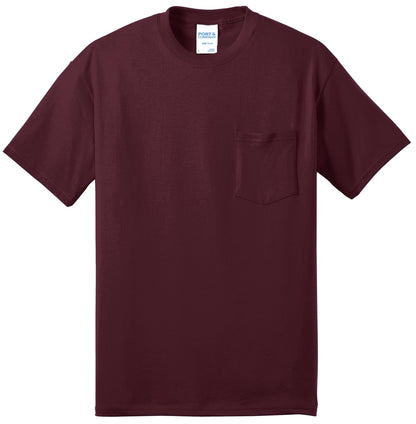 Port & Company Tall Core Blend Pocket Tee. PC55PT