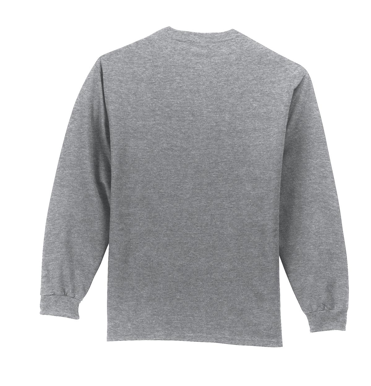 Port & Company - Long Sleeve Essential Pocket Tee. PC61LSP
