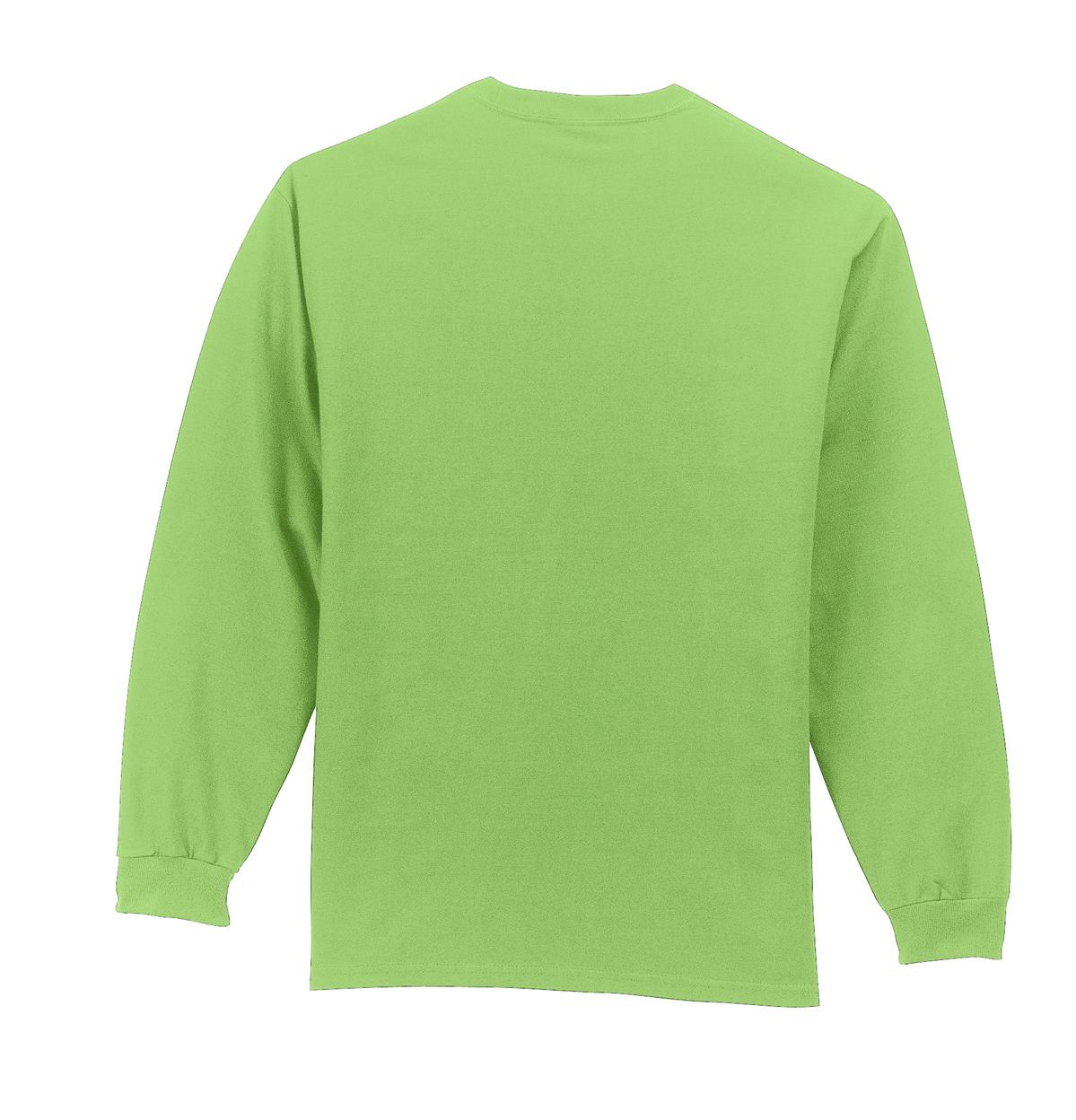 Port & Company - Long Sleeve Essential Pocket Tee. PC61LSP