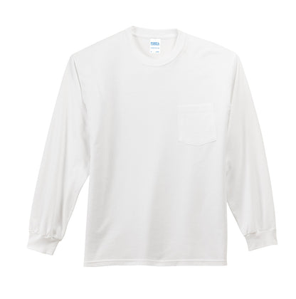 Port & Company - Long Sleeve Essential Pocket Tee. PC61LSP