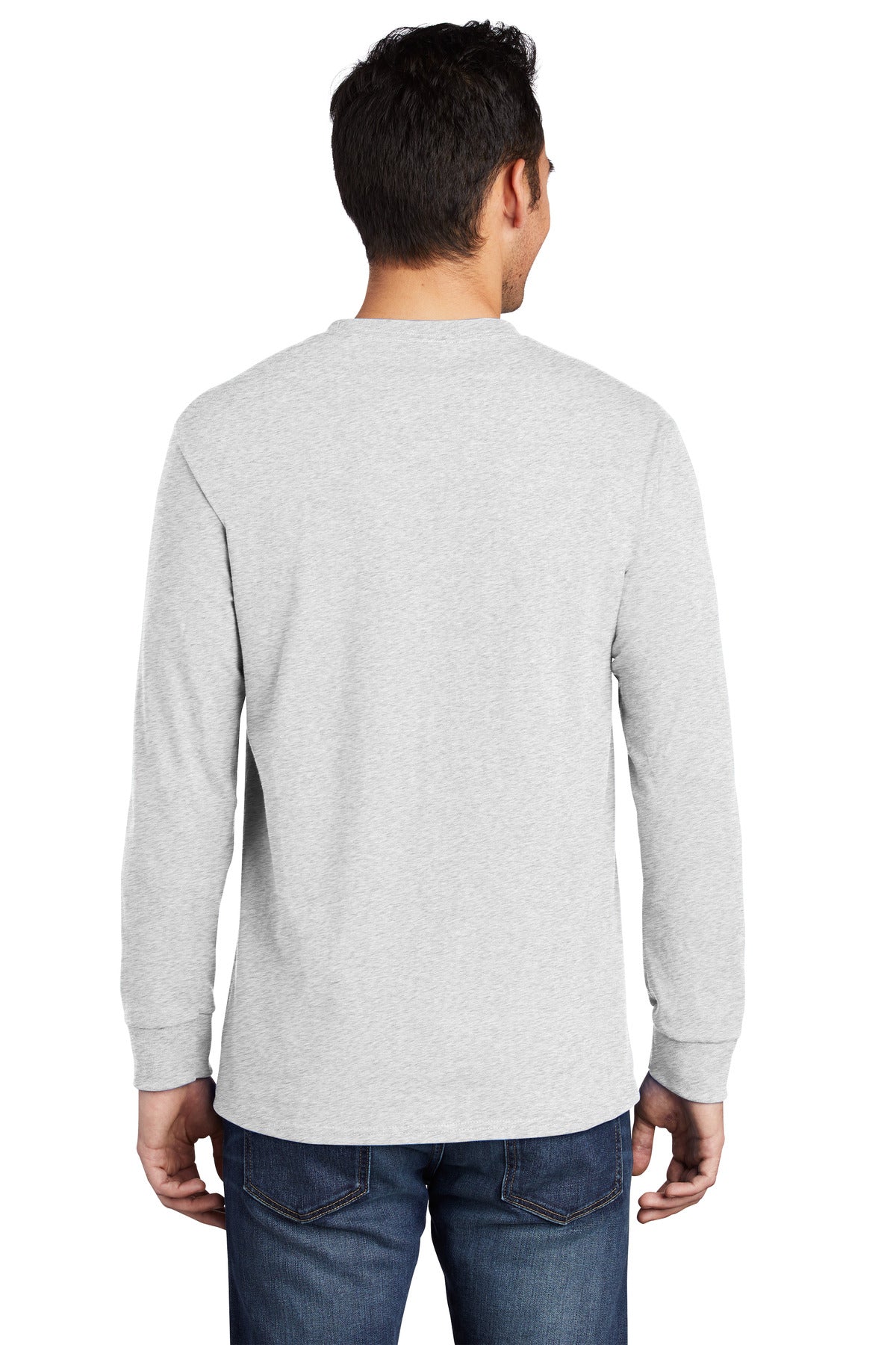 Port & Company - Long Sleeve Essential Pocket Tee. PC61LSP