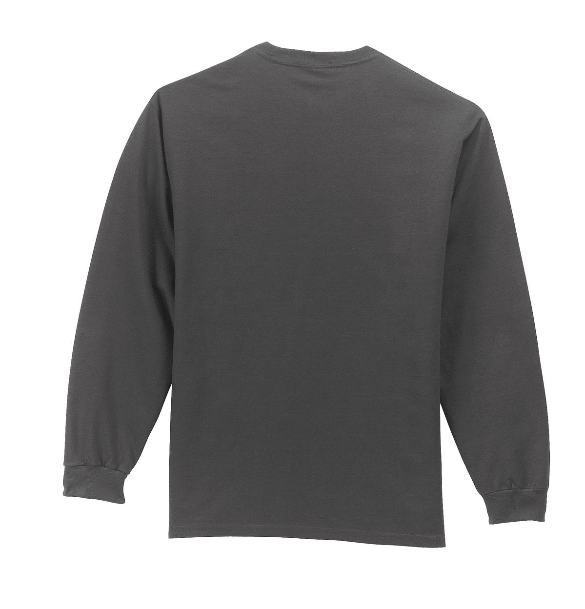 Port & Company - Long Sleeve Essential Pocket Tee. PC61LSP