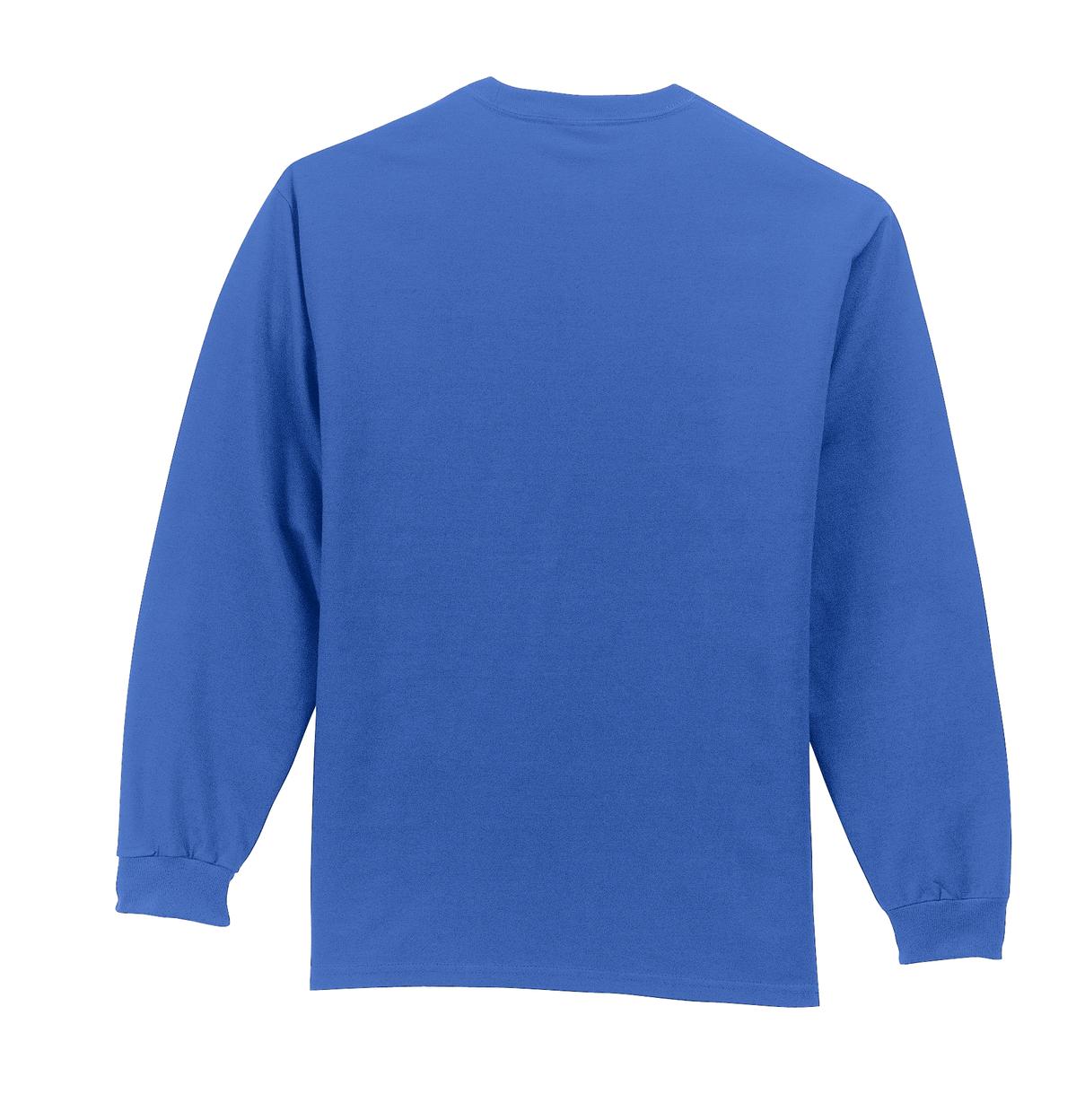 Port & Company - Long Sleeve Essential Pocket Tee. PC61LSP