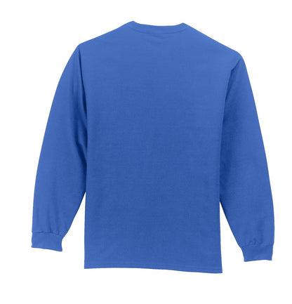 Port & Company - Long Sleeve Essential Pocket Tee. PC61LSP