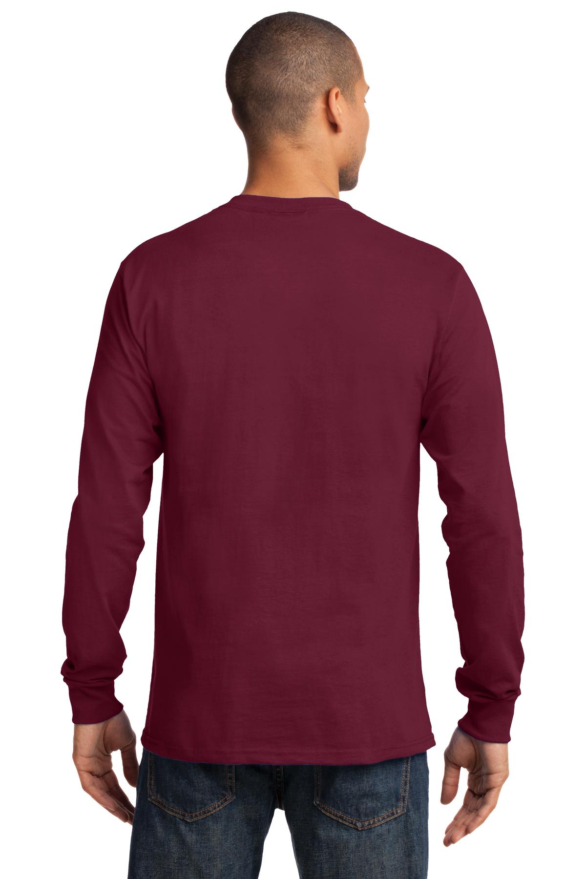 Port & Company - Tall Long Sleeve Essential Tee. PC61LST