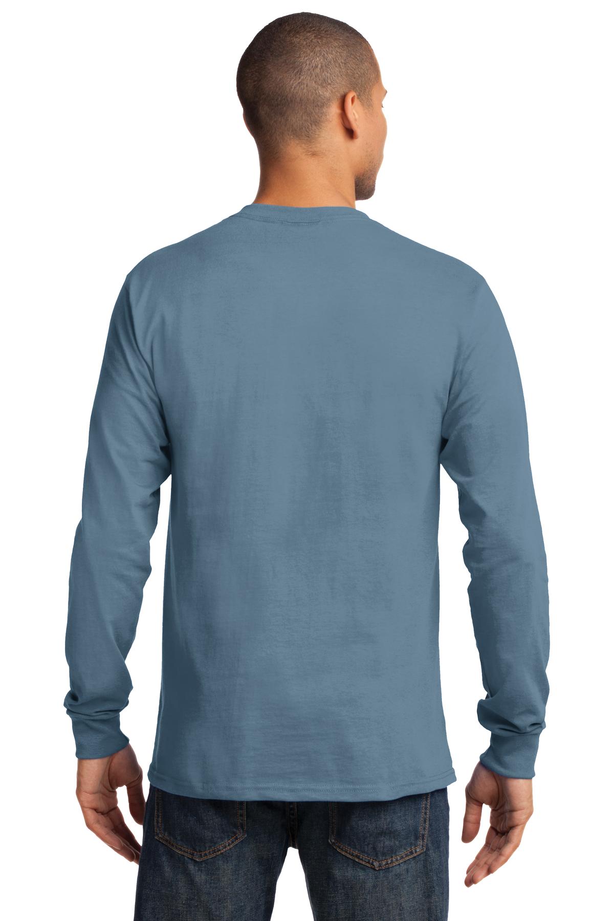 Port & Company - Tall Long Sleeve Essential Tee. PC61LST