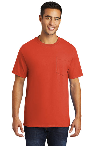 Port & Company - Tall Essential Pocket Tee. PC61PT