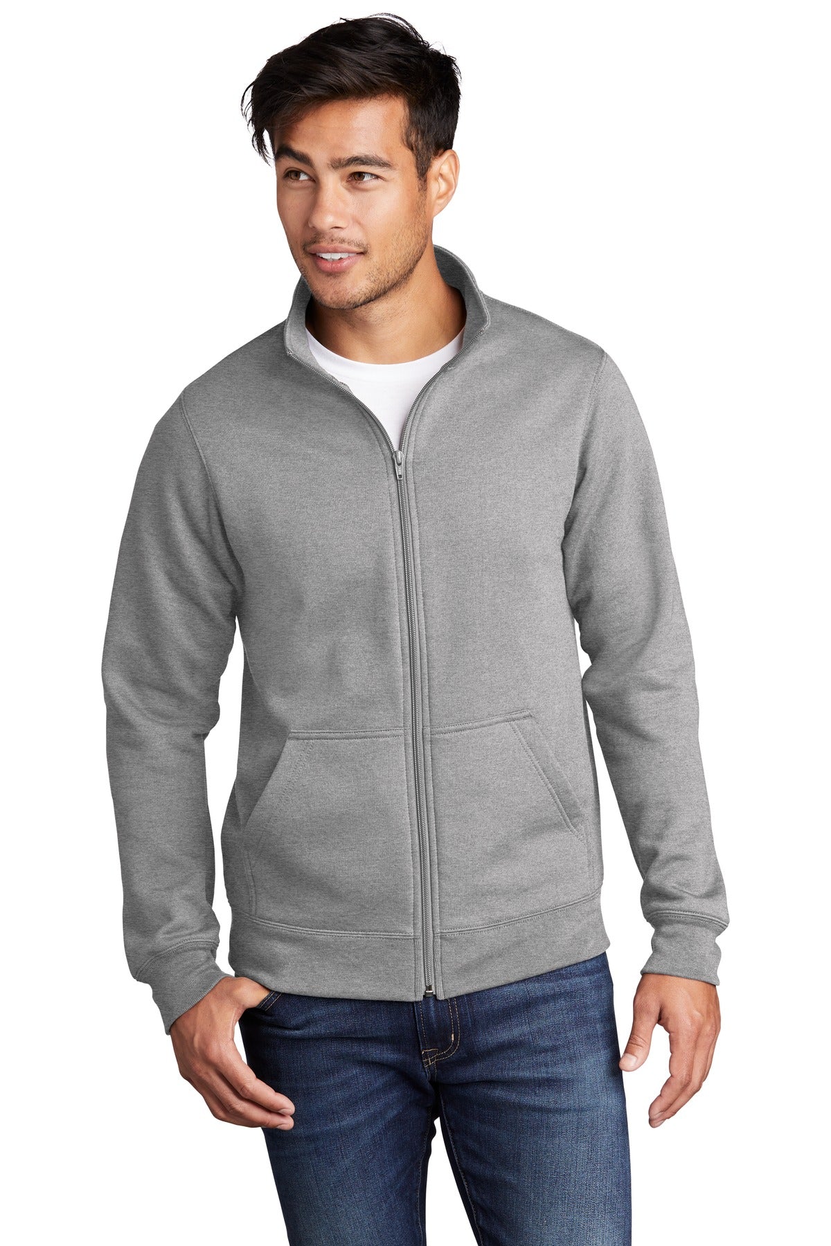 Port & Company Core Fleece Cadet Full-Zip Sweatshirt PC78FZ