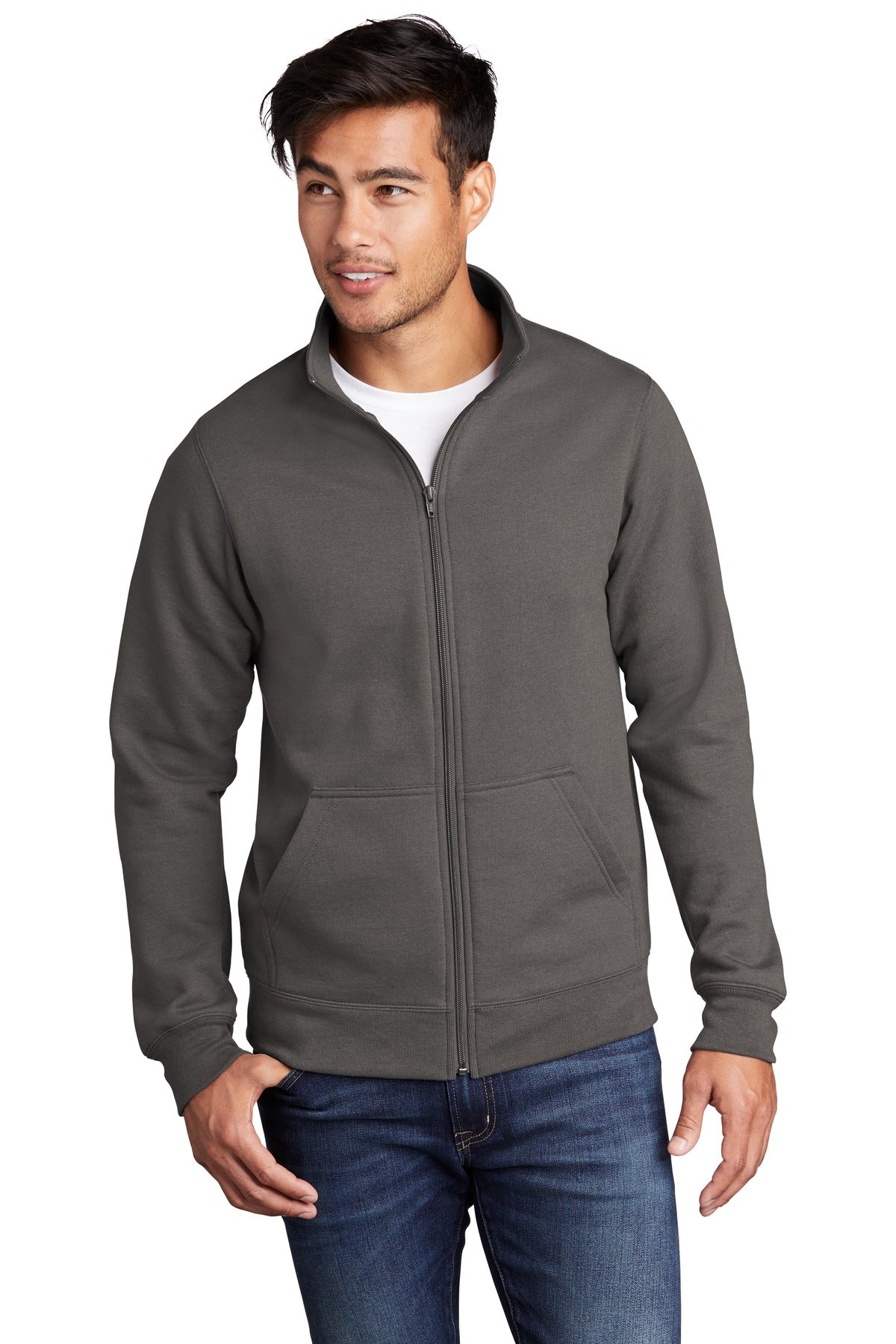 Port & Company Core Fleece Cadet Full-Zip Sweatshirt PC78FZ