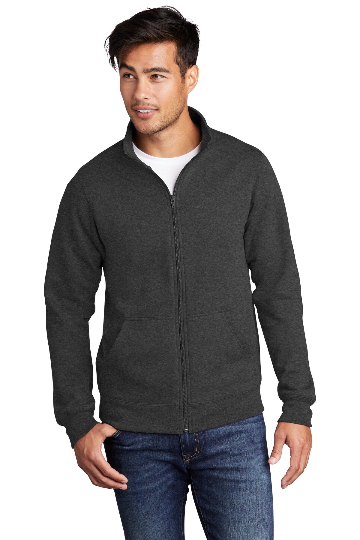 Port & Company Core Fleece Cadet Full-Zip Sweatshirt PC78FZ
