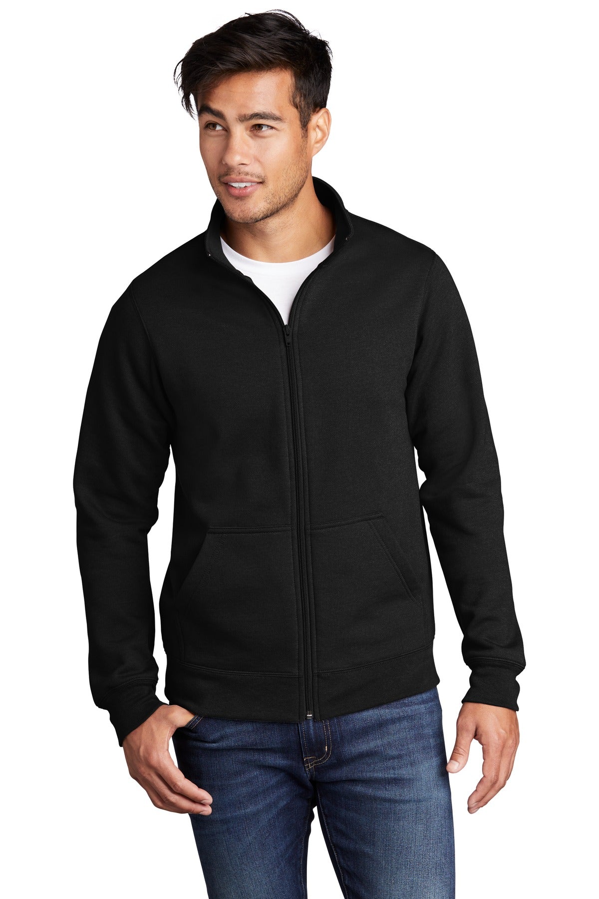 Port & Company Core Fleece Cadet Full-Zip Sweatshirt PC78FZ