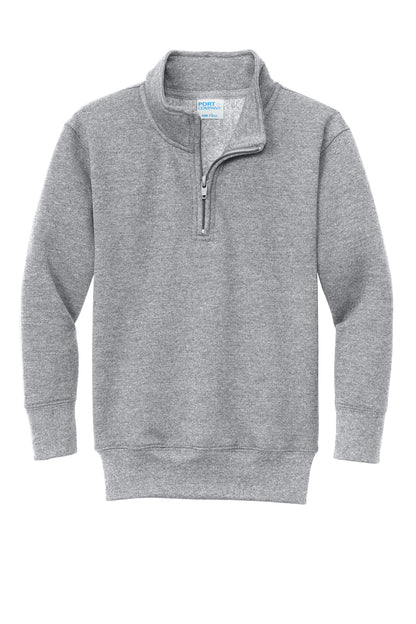 Port & Company Youth Core Fleece 1/4-Zip Pullover Sweatshirt PC78YQ