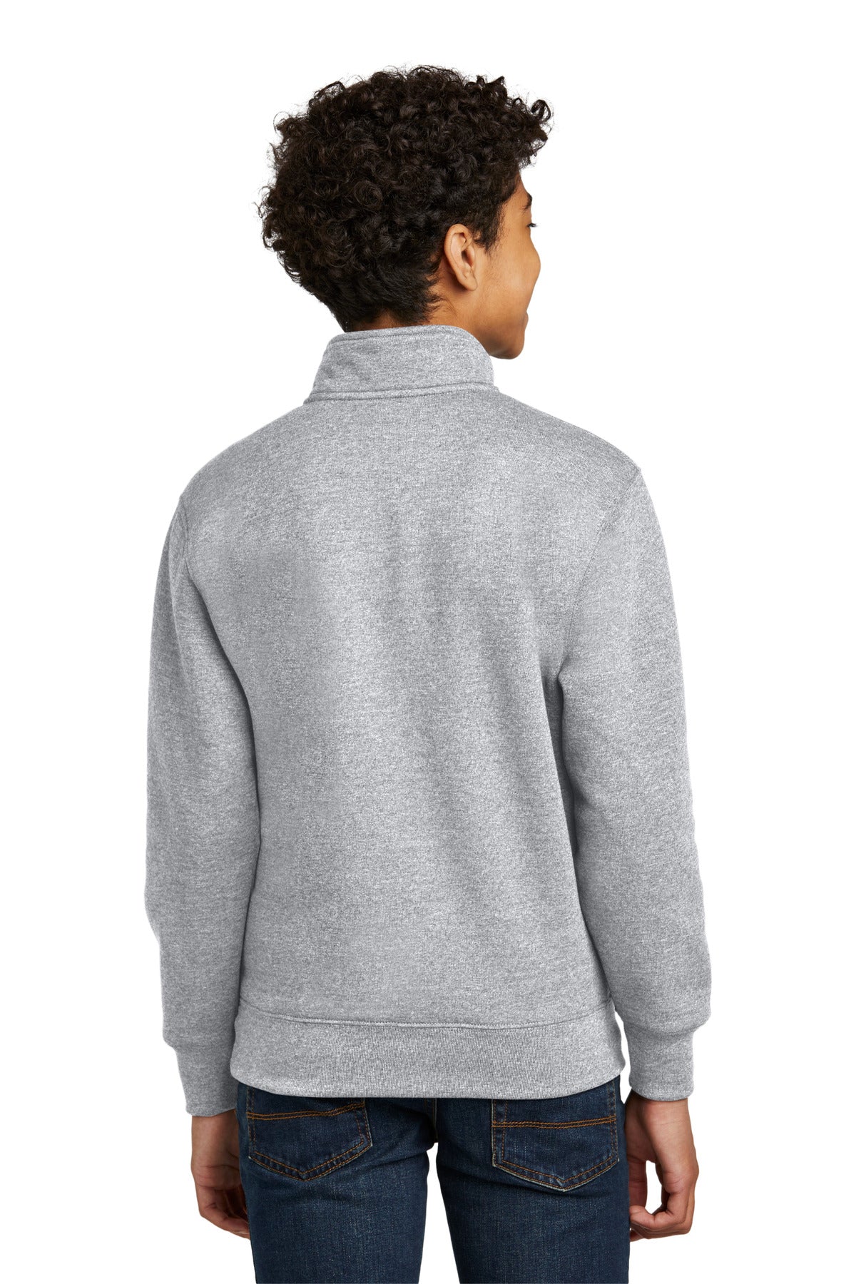 Port & Company Youth Core Fleece 1/4-Zip Pullover Sweatshirt PC78YQ