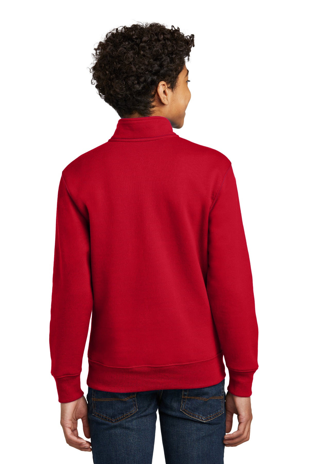 Port & Company Youth Core Fleece 1/4-Zip Pullover Sweatshirt PC78YQ