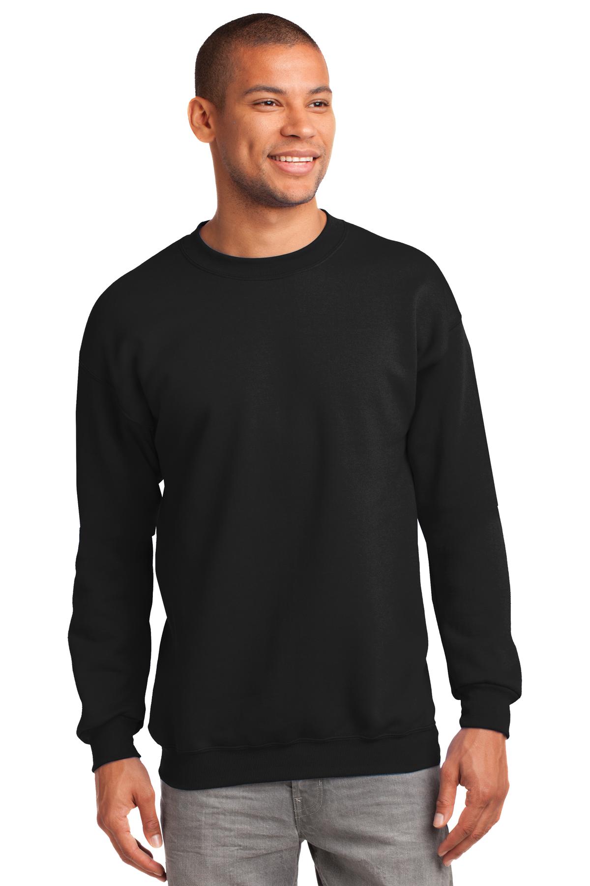 Port & Company Tall Essential Fleece Crewneck Sweatshirt. PC90T