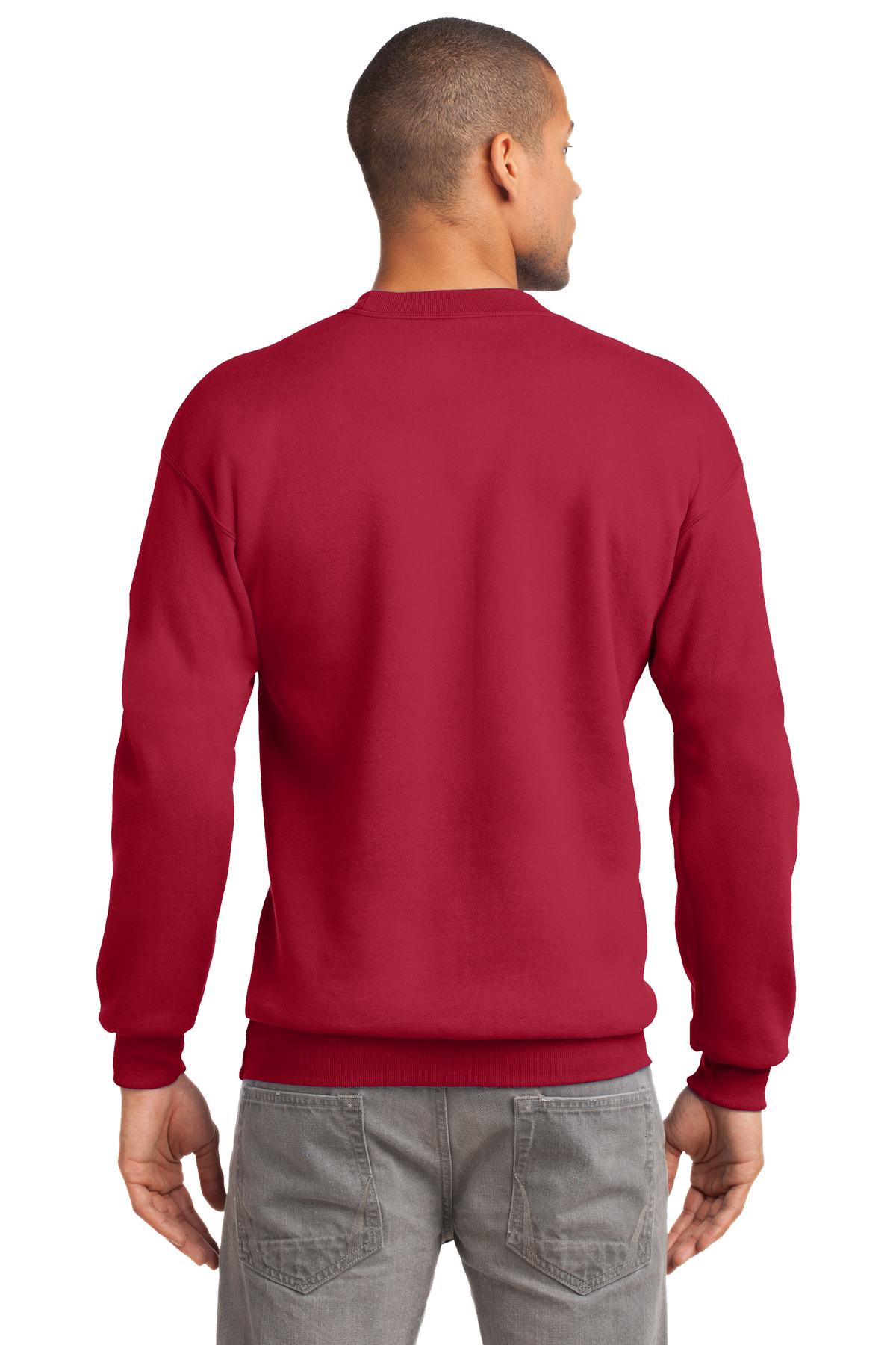 Port & Company Tall Essential Fleece Crewneck Sweatshirt. PC90T