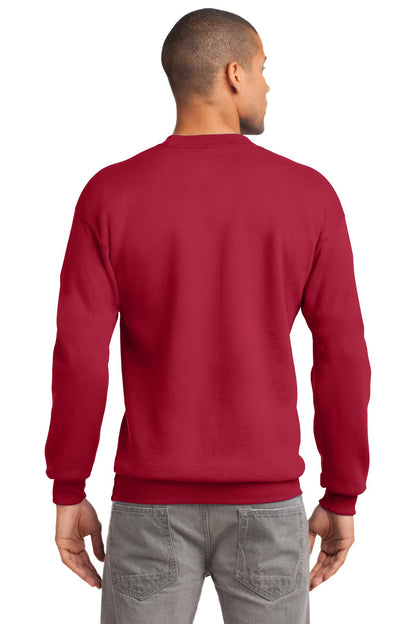 Port & Company Tall Essential Fleece Crewneck Sweatshirt. PC90T