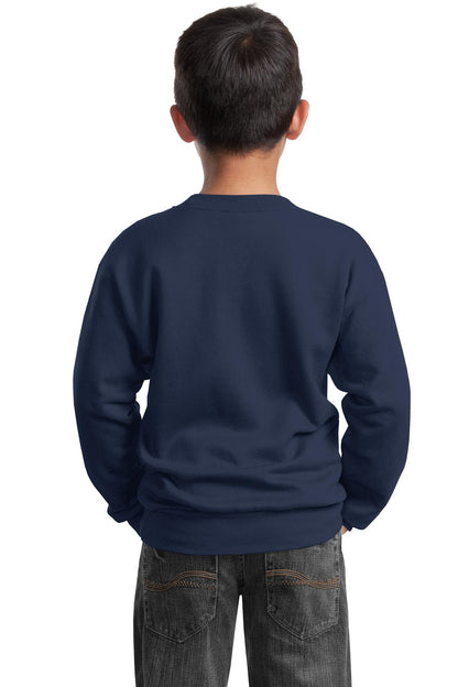 Port & Company - Youth Core Fleece Crewneck Sweatshirt. PC90Y