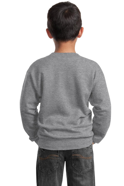 Port & Company - Youth Core Fleece Crewneck Sweatshirt. PC90Y