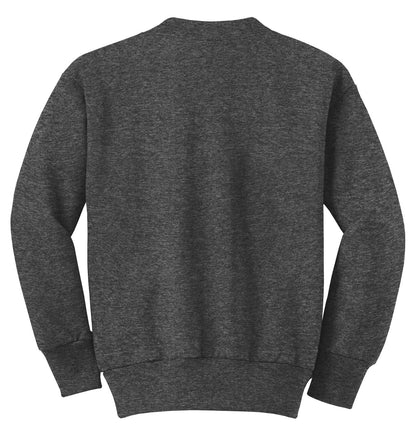 Port & Company - Youth Core Fleece Crewneck Sweatshirt. PC90Y