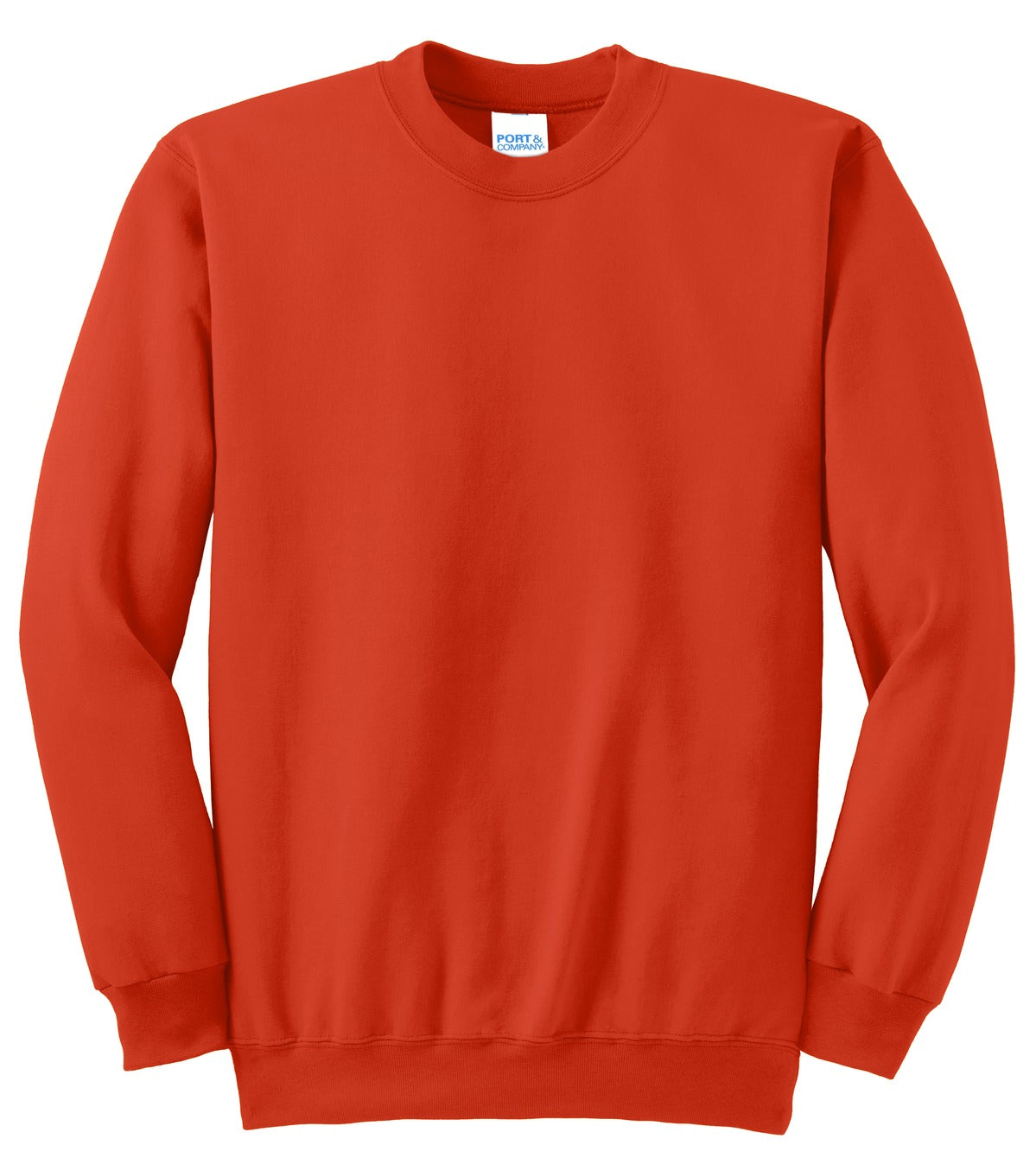 Port & Company Tall Essential Fleece Crewneck Sweatshirt. PC90T