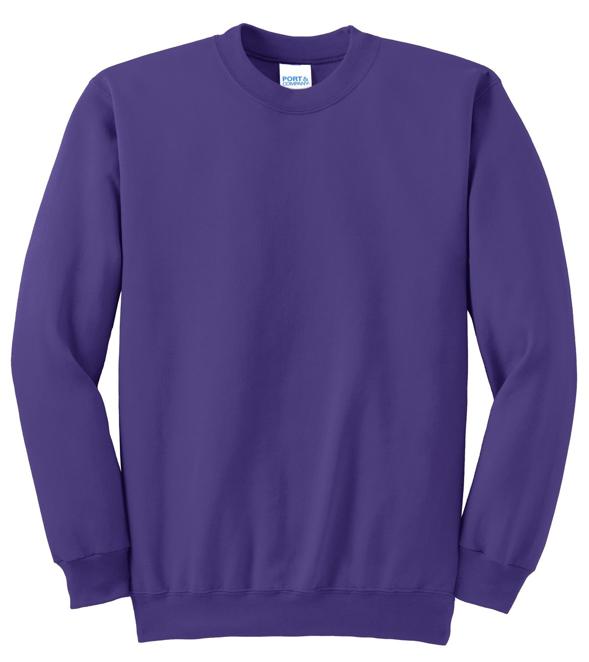 Port & Company Tall Essential Fleece Crewneck Sweatshirt. PC90T