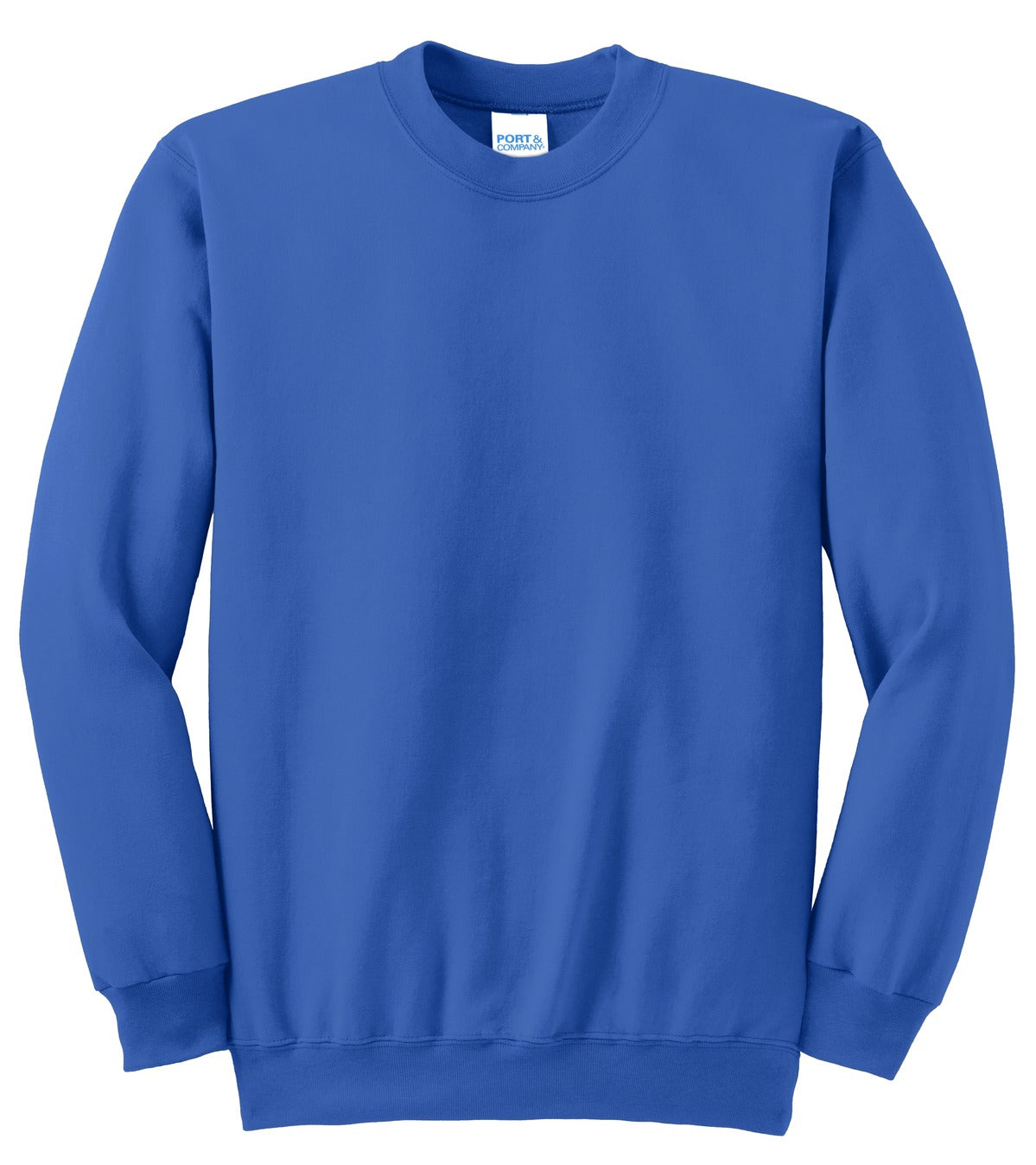 Port & Company Tall Essential Fleece Crewneck Sweatshirt. PC90T