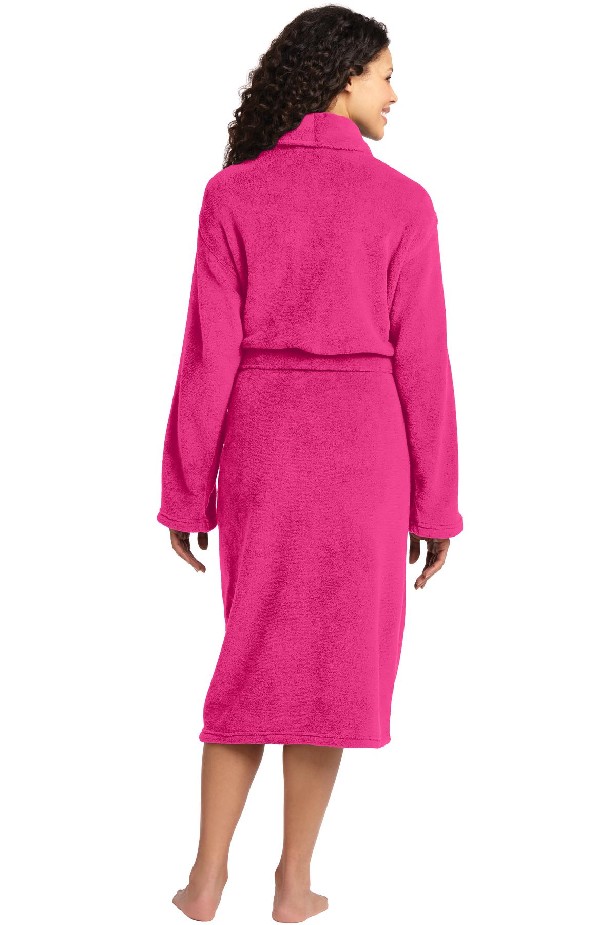 Port Authority Plush Microfleece Shawl Collar Robe. R102