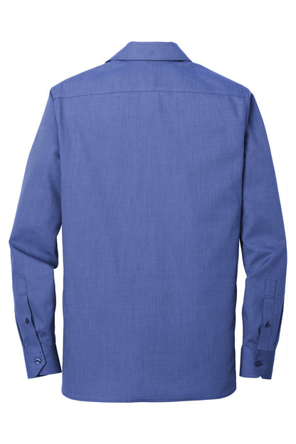 Red House Slim Fit Nailhead Non-Iron Shirt. RH390