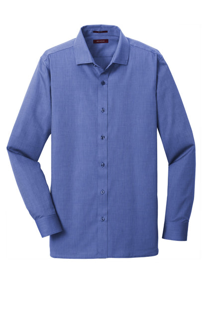 Red House Slim Fit Nailhead Non-Iron Shirt. RH390