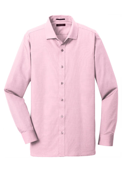 Red House Slim Fit Nailhead Non-Iron Shirt. RH390