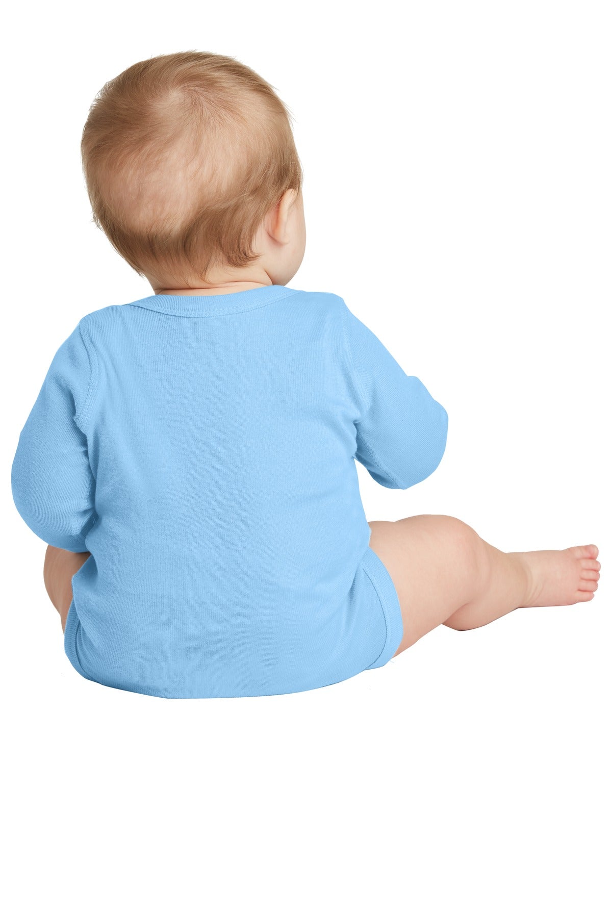 Rabbit Skins™ Infant Long Sleeve Baby Rib Bodysuit. RS4411