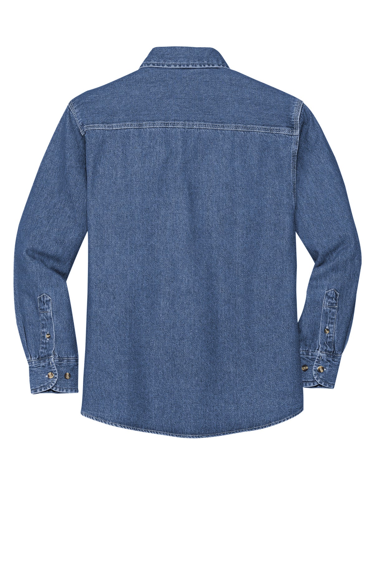 Port Authority Heavyweight Denim Shirt. S100