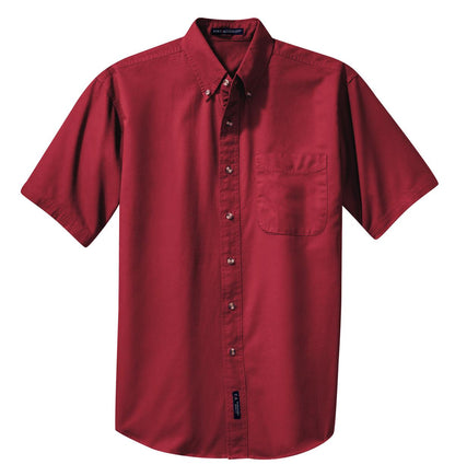 Port Authority Short Sleeve Twill Shirt. S500T
