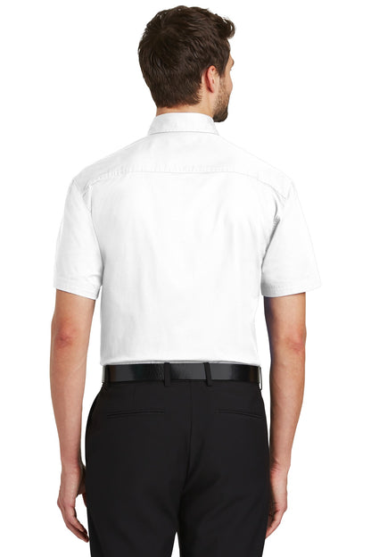 Port Authority Short Sleeve Twill Shirt. S500T